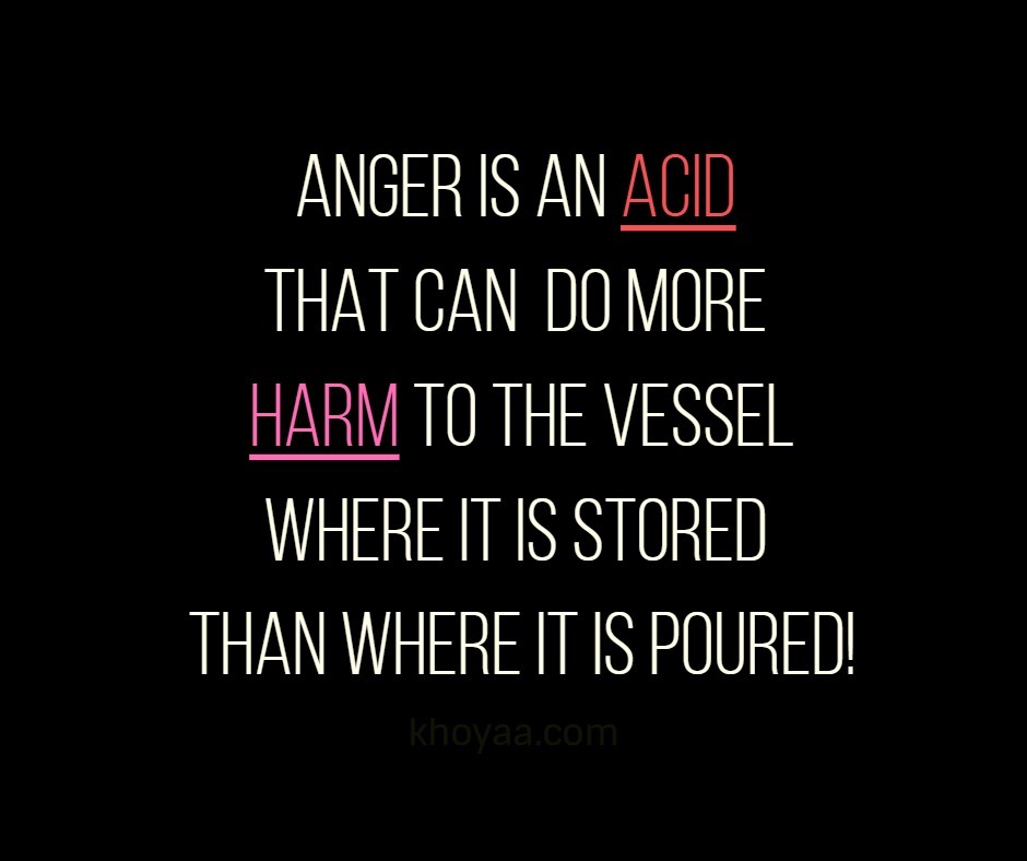 anger is an acid